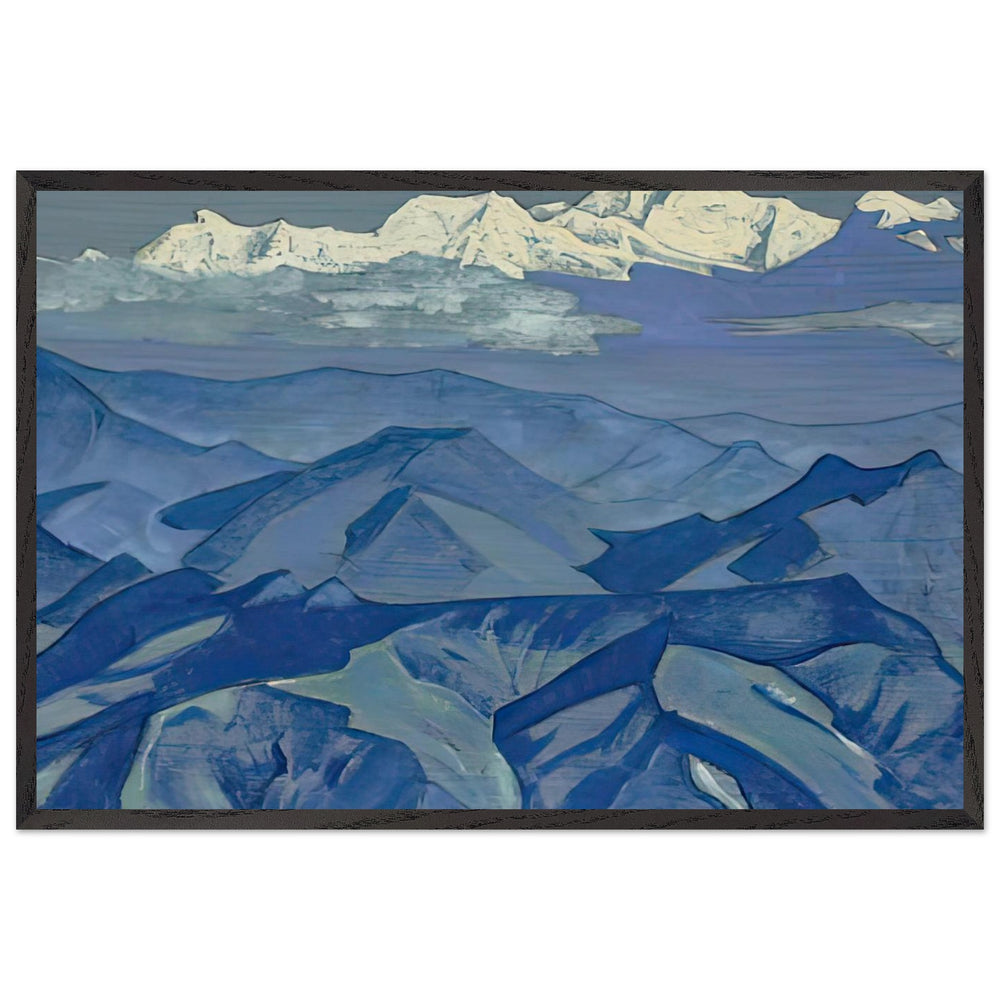 Kangchenjunga by Nicholas Roerich, framed poster
