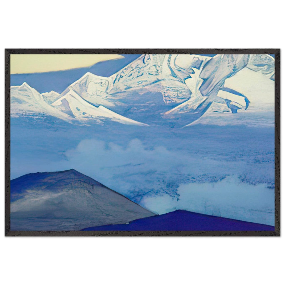 Kangchenjunga by Nicholas Roerich, framed poster
