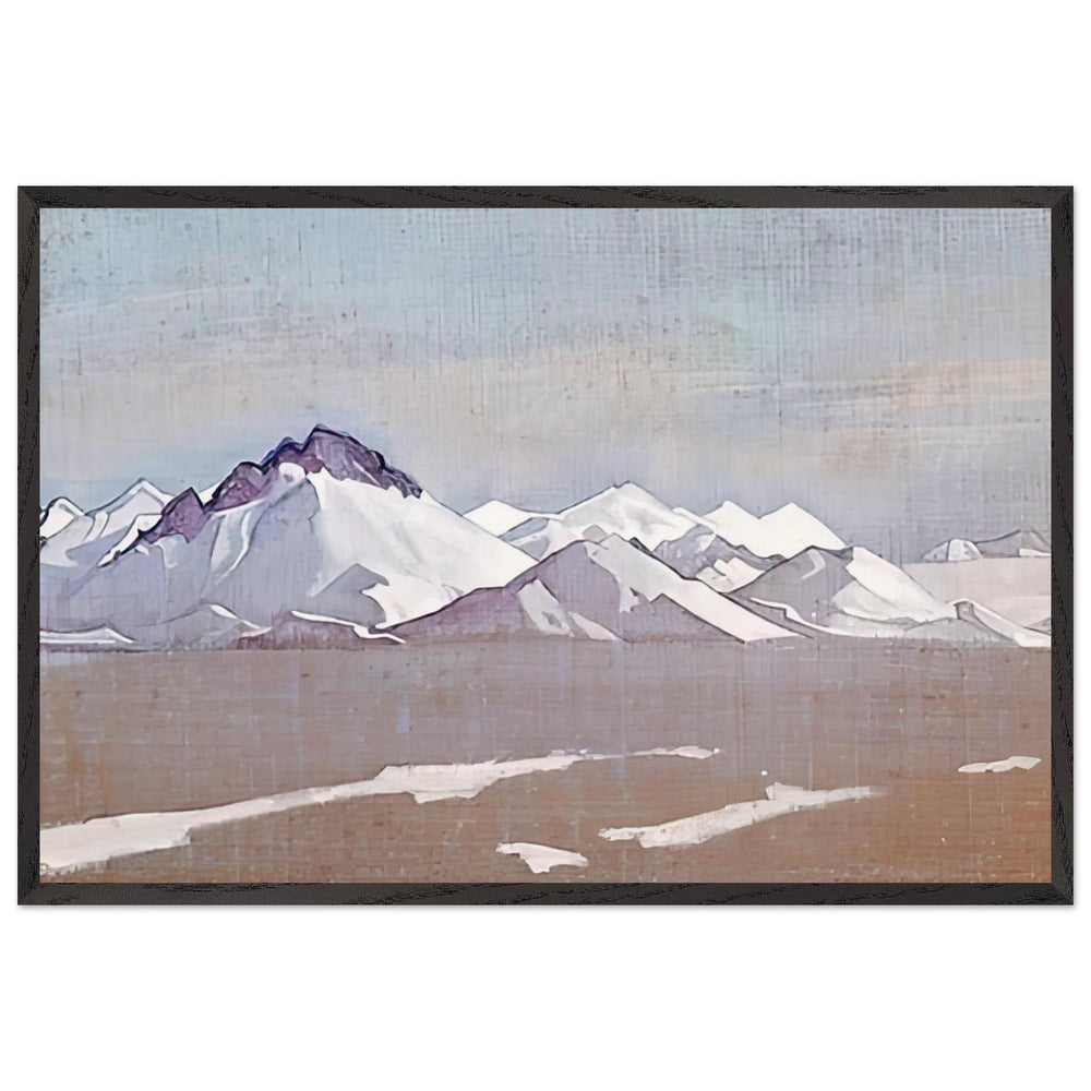 Karakoram by Nicholas Roerich, framed poster