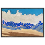 Karakoram. Way to Turkestan by Nicholas Roerich, framed poster