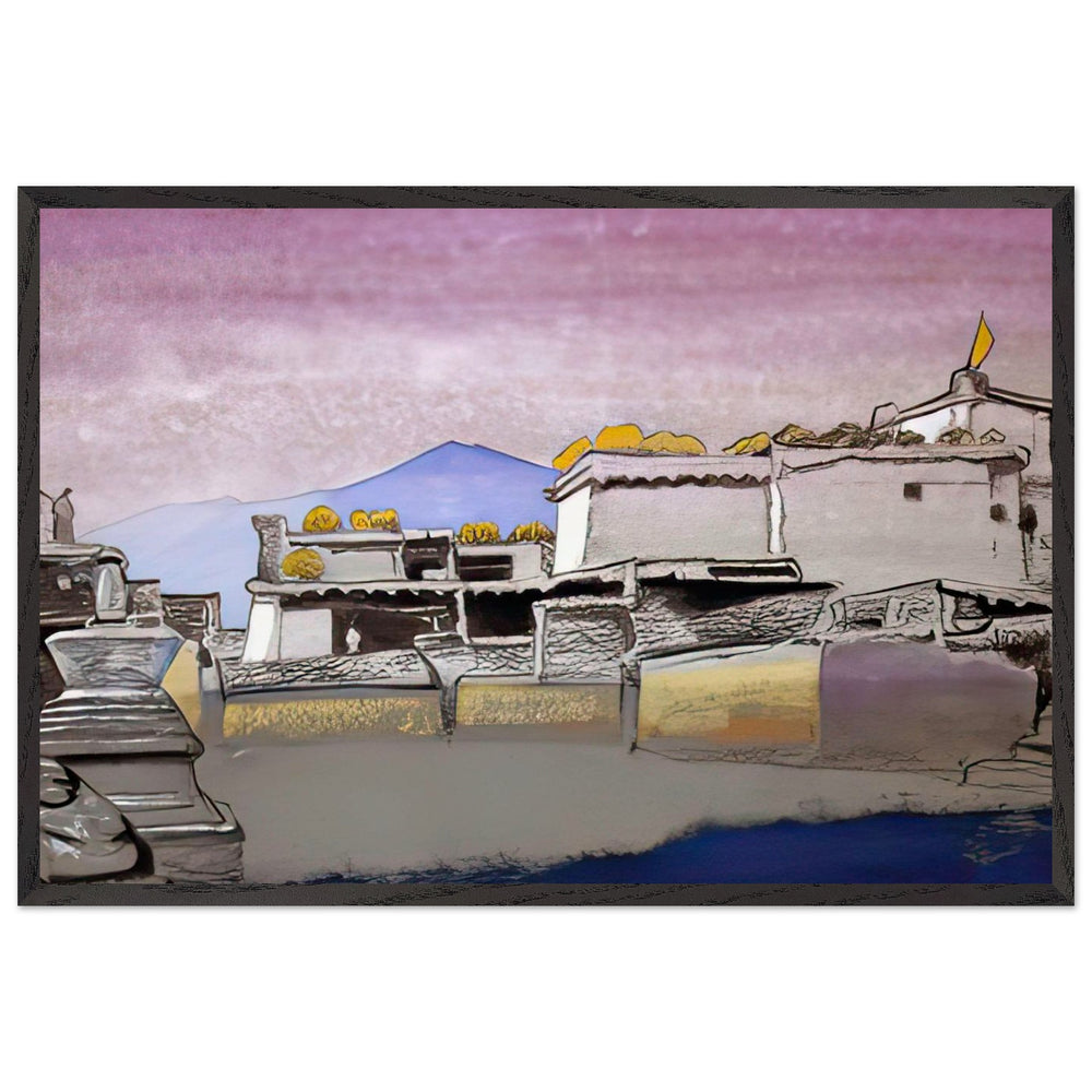 Kardang by Nicholas Roerich, framed poster