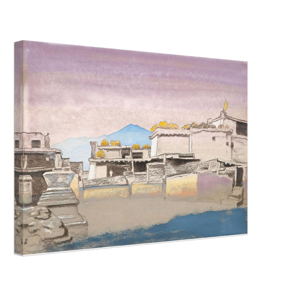 Kardang (study) by Nicholas Roerich, canvas