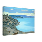 Karelian Landscape. Hyumpola Lake by Nicholas Roerich, canvas, view 2