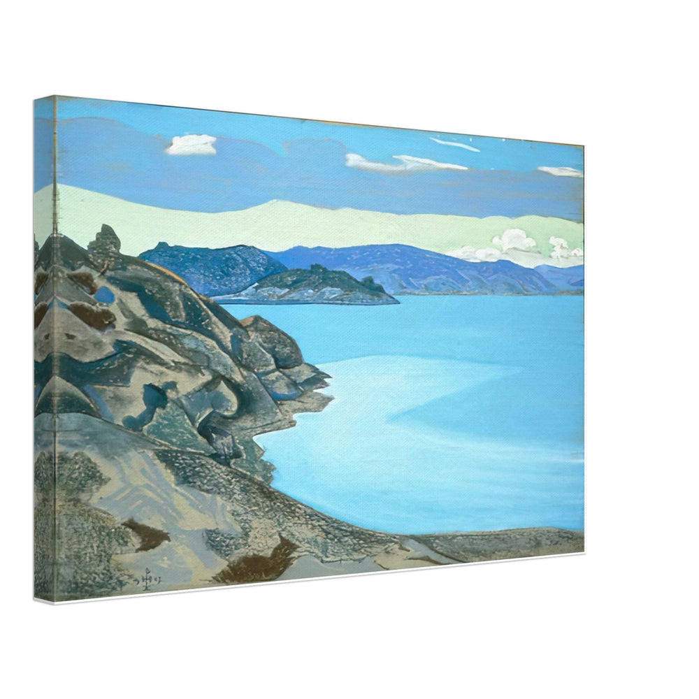 Karelian Landscape. Hyumpola Lake by Nicholas Roerich, canvas