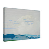 Karelian Landscape by Nicholas Roerich, canvas, view 2