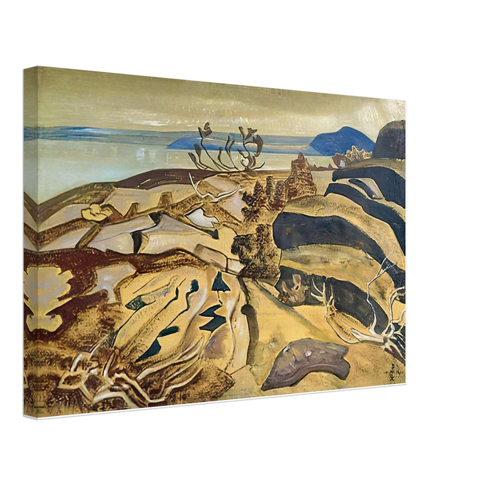 Karelian Landscape by Nicholas Roerich, canvas