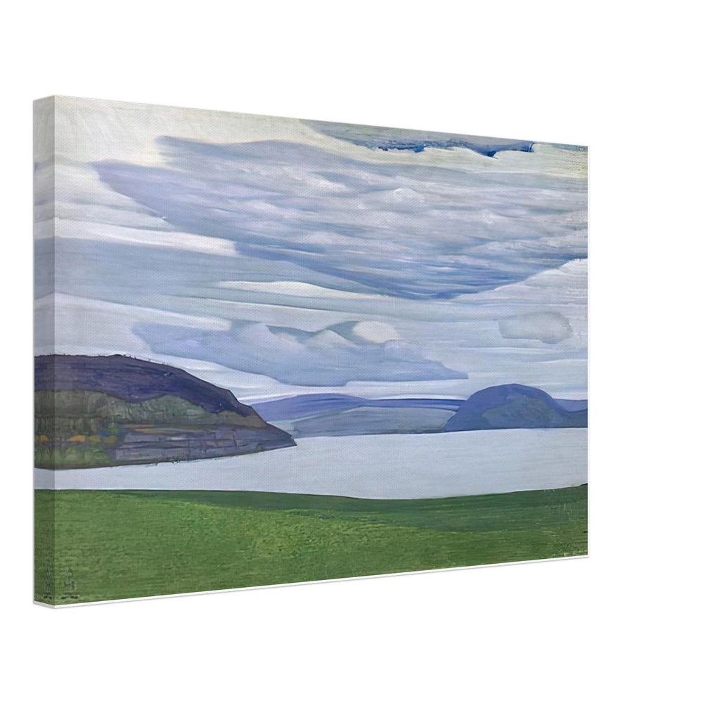 Karelian Landscape by Nicholas Roerich, canvas