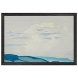Karelian Landscape by Nicholas Roerich, framed poster, view 2