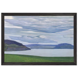Karelian Landscape by Nicholas Roerich, framed poster, view 2