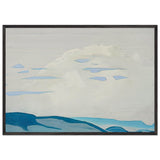 Karelian Landscape by Nicholas Roerich, framed poster, view 3