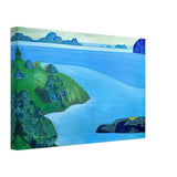 Karelian Landscape. Rocky Seashore by Nicholas Roerich, canvas, view 2