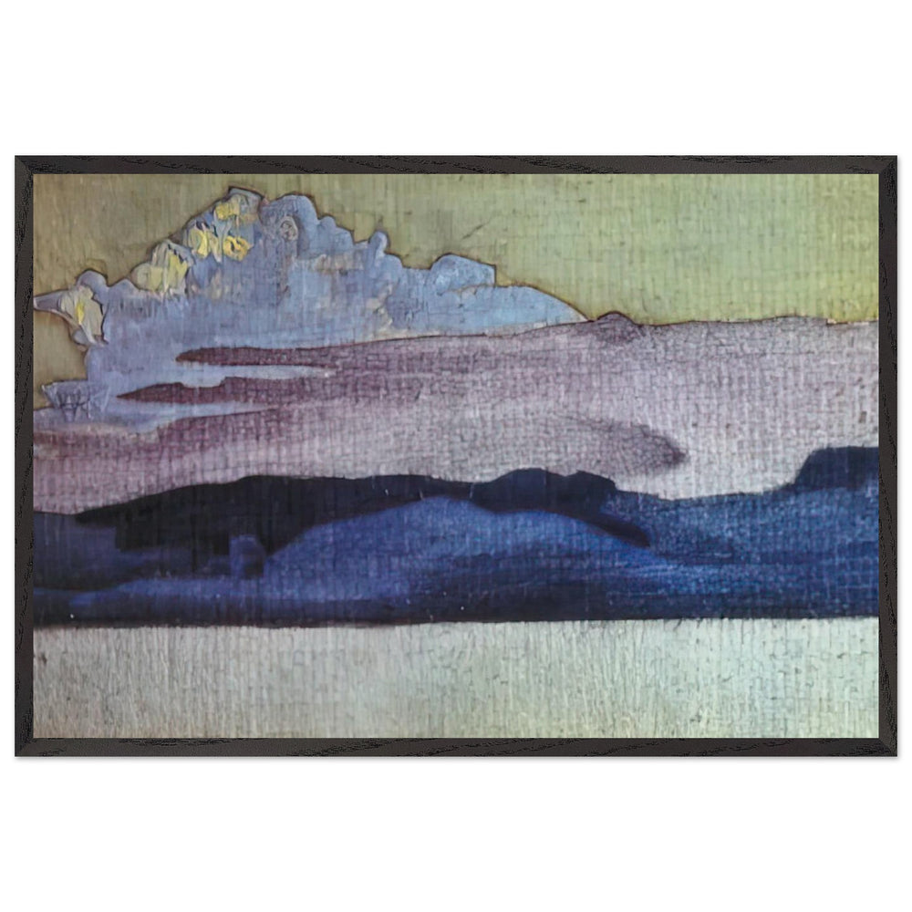 Karelian Study by Nicholas Roerich, framed poster