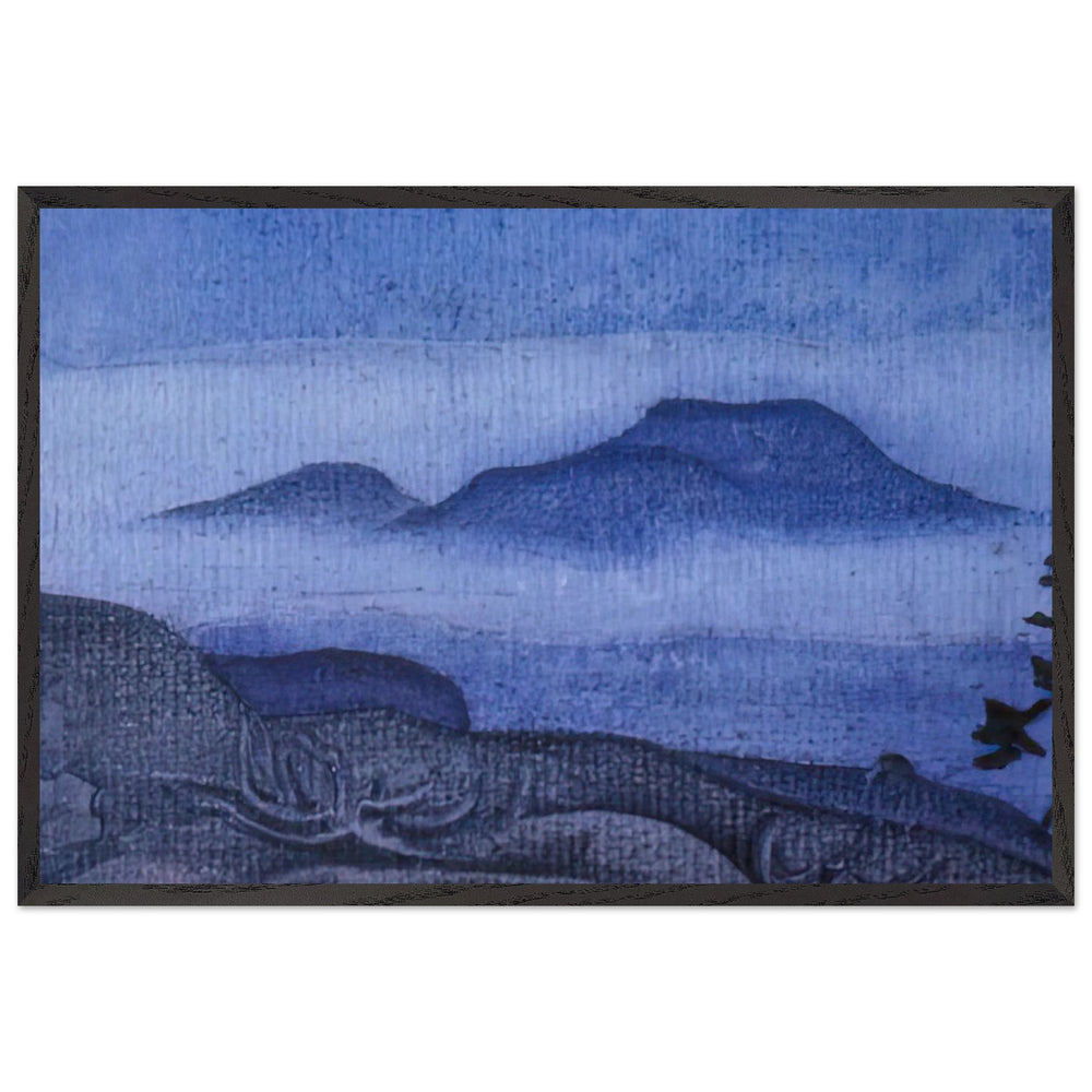 Karelian Study by Nicholas Roerich, framed poster