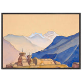 Karga by Nicholas Roerich, framed poster, view 3