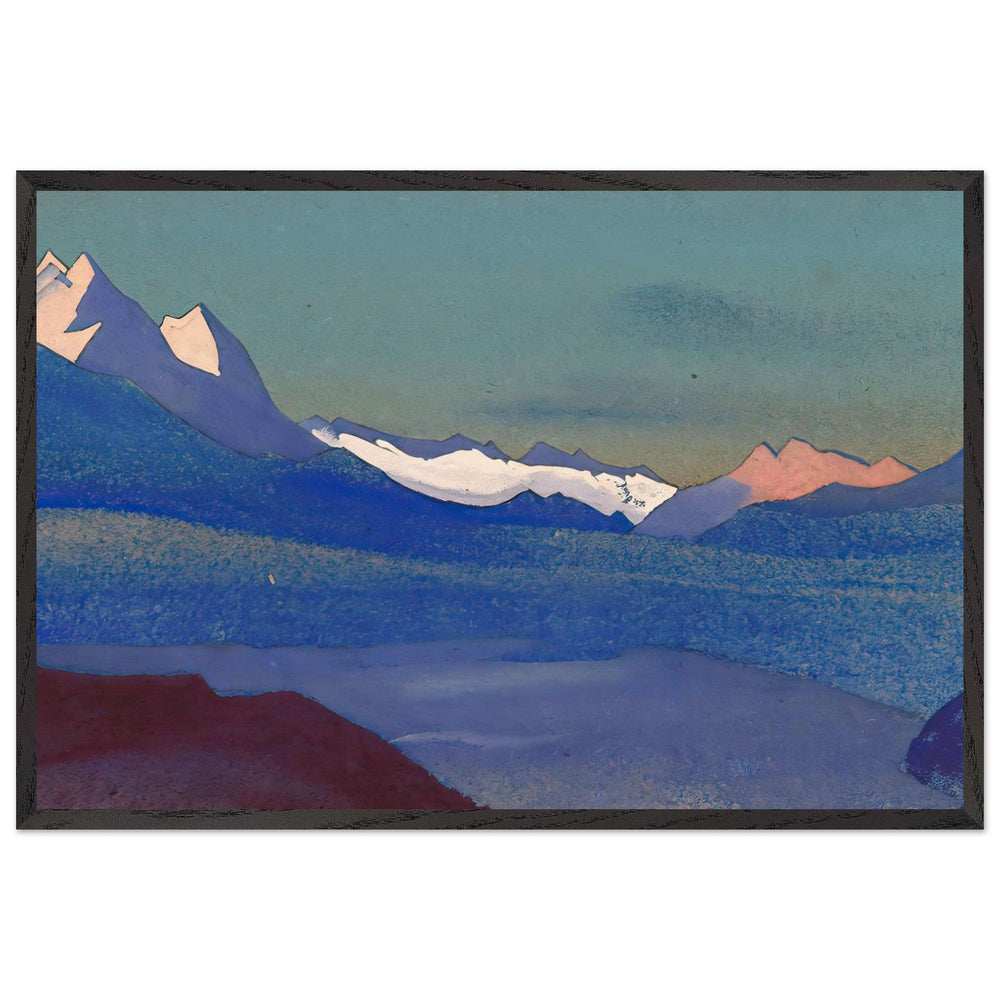 Kashmir by Nicholas Roerich, framed poster
