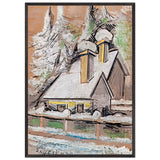 Kemény Tél by Scheiber Hugó, framed poster, view 3
