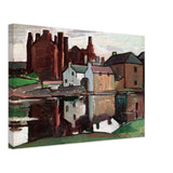 Kirkcudbright Castle, Reflections by Samuel Peploe, canvas