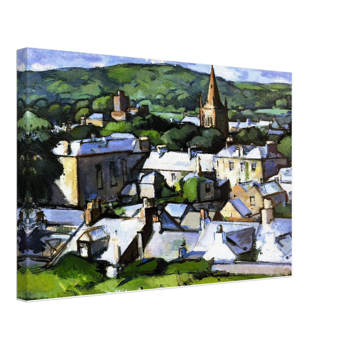 Kirkcudbright by Samuel Peploe, canvas
