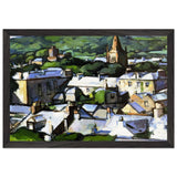 Kirkcudbright by Samuel Peploe, framed poster, view 2