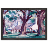 Kirkcudbright by Samuel Peploe, framed poster, view 2