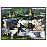 Kirkcudbright by Samuel Peploe, framed poster, view 3