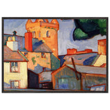 Kirkcudbright by Samuel Peploe, framed poster, view 3
