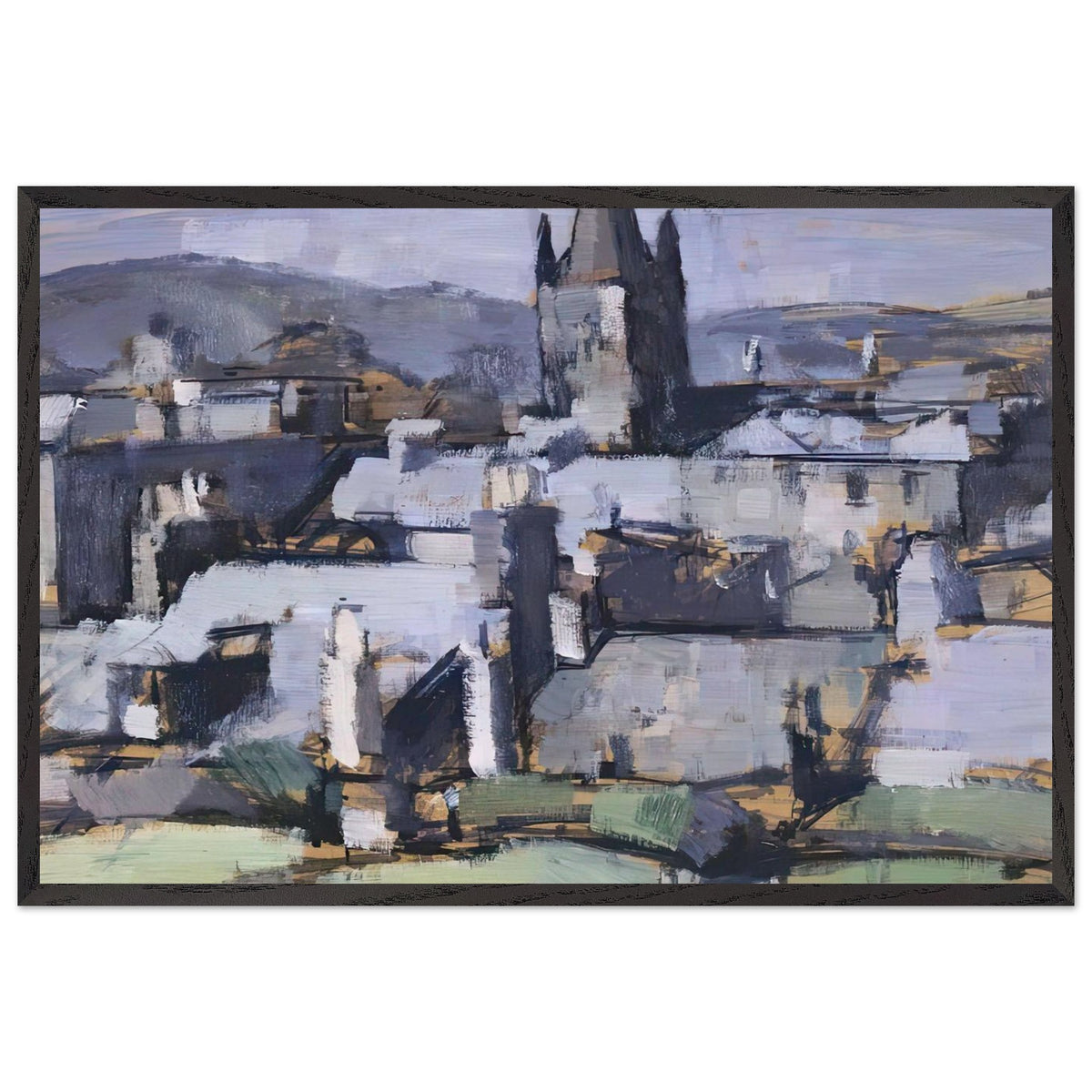 Kirkcudbright by Samuel Peploe, framed poster