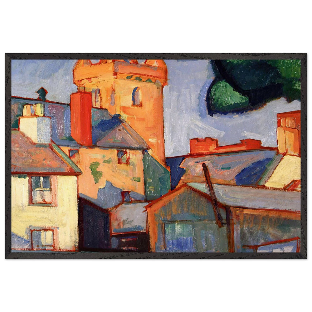 Kirkcudbright by Samuel Peploe, framed poster