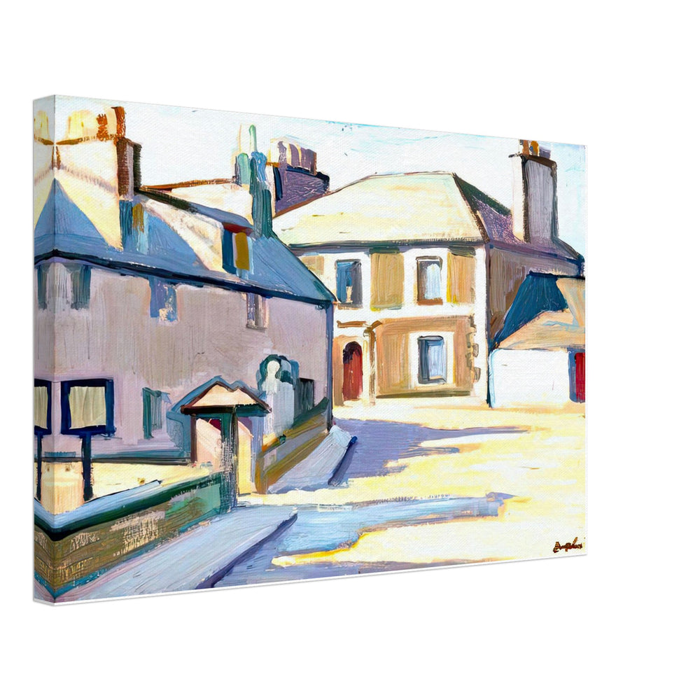 Kirkcudbright, Street Corner by Samuel Peploe, canvas
