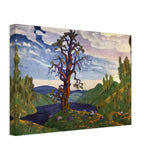 Kiss the Earth by Nicholas Roerich, canvas, view 2