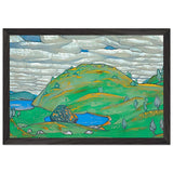 Kiss the Earth by Nicholas Roerich, framed poster, view 2