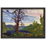 Kiss the Earth by Nicholas Roerich, framed poster, view 2