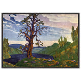 Kiss the Earth by Nicholas Roerich, framed poster, view 3