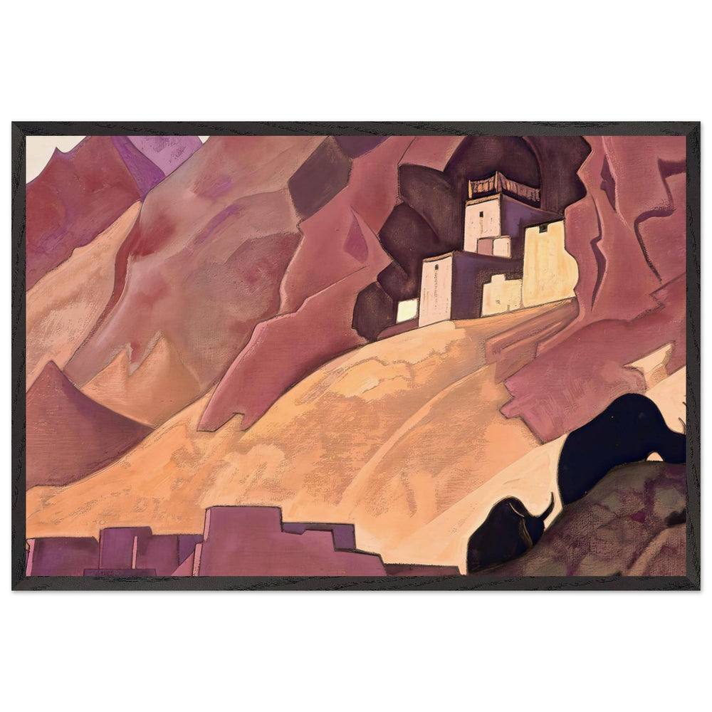 Koksar by Nicholas Roerich, framed poster