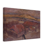 Korean Landscape by Fujishima Takeji, canvas, view 2