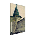 Kostroma. Belfry of Ipatievsky Monastery by Nicholas Roerich, canvas, view 2