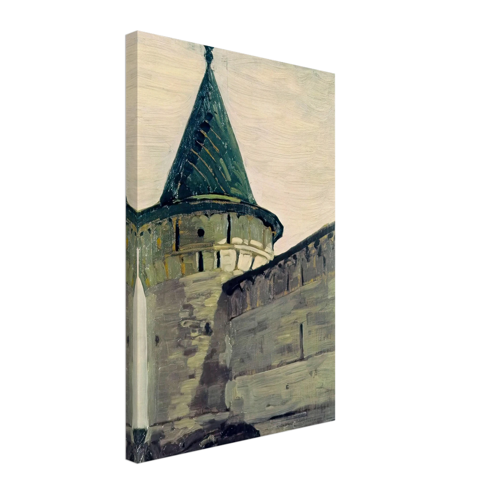 Kostroma. Belfry of Ipatievsky Monastery by Nicholas Roerich, canvas