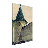 Kostroma. Belfry of Ipatievsky Monastery by Nicholas Roerich, canvas