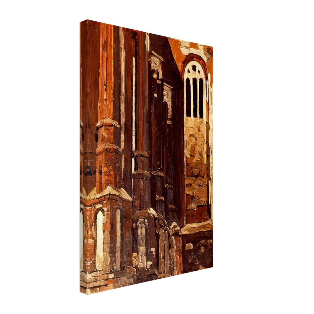 Kovno. Old Church by Nicholas Roerich, canvas