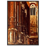 Kovno. Old Church by Nicholas Roerich, framed poster, view 3
