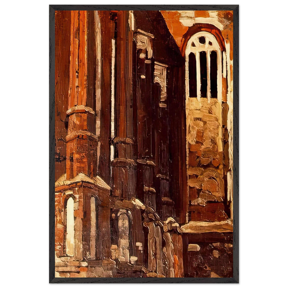 Kovno. Old Church by Nicholas Roerich, framed poster