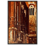Kovno. Old Church by Nicholas Roerich, framed poster