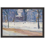 Krakow Hoarfrost by Oleksa Novakivskyi, framed poster, view 2