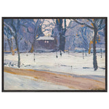 Krakow Hoarfrost by Oleksa Novakivskyi, framed poster, view 3
