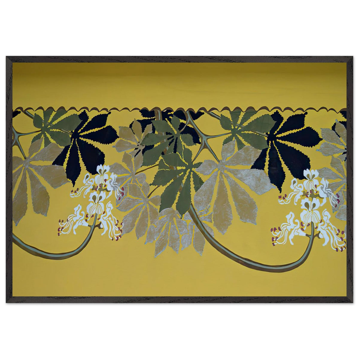 Krakow Medical Society House, Frieze Design by Stanisław Wyspiański, framed poster, view 3