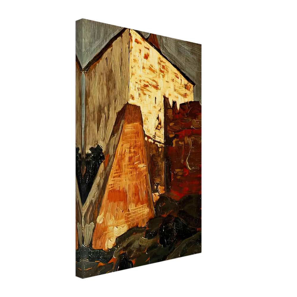 Kremlin Tower in Novgorod by Nicholas Roerich, canvas