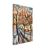 Külváros by Scheiber Hugó, canvas, view 2