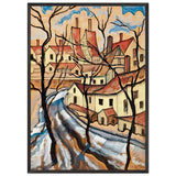 Külváros by Scheiber Hugó, framed poster, view 3