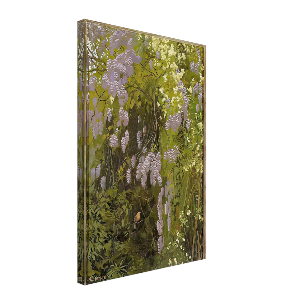 Kwitnące glicynie Wisteria by Edward Okuń, canvas