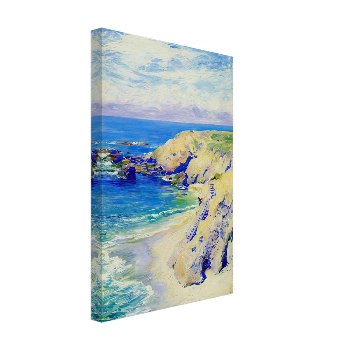 La Jolla Cove by Guy Rose, canvas, view 2